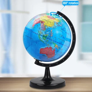 32CM World Globe Rotating Map Earth with Stand Kids Geography Educational Toy - Picture 1 of 9