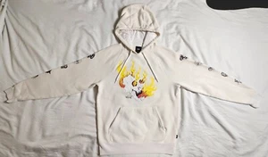 Vans Men's White Men's Hoodie Sweatshirt Pullover Size Small Pockets Drawstring - Picture 1 of 24