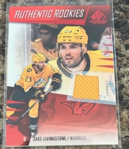 2023-24 Upper Deck SP Game Used - Authentic Rookies Jersey #204 Jake Livingstone - Picture 1 of 2