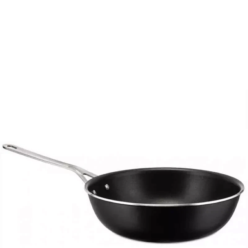 Alessi, Pots&Pans,  wok Padella Alta 28cm Antiaderente, Alluminio - Immagine 1 di 1