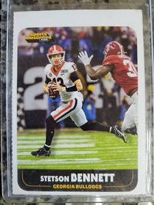 Stetson Bennett 2021 Georgia Bulldogs QB Sports Illustrated For Kids Rookie Card - Bild 1 von 5