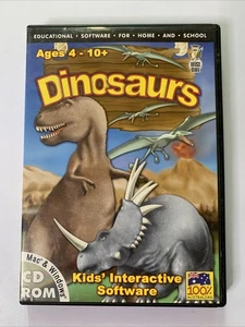 Dinosaurs: Kids Interactive Software PC Windows MAC CD-ROM Educational - Picture 1 of 4