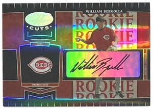 2004 Leaf Certified Cuts Marble Signature Red #299 William Bergolla Auto /100 - Picture 1 of 2