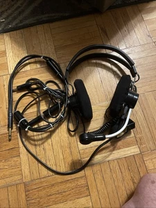 Vintage Telex MRB 600 Pilot’s Headset & Microphone CAT-B FAA TSO C57/C58 PT-200 - Bild 1 von 7