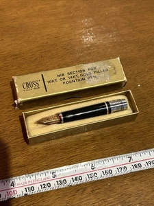 Kreuz 10kt oder 14K Goldfeder Abschnitt - unbenutzt, original verpackt D5 - Bild 1 von 10