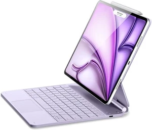 ESR Rebound Series iPad Pro 12.9 Case Keyboard - Floating Magic Keyboard Purple - Afbeelding 1 van 9