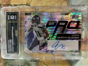 2023 Pro Set Metal Jaxon Smith-Njigba Goin Pro /10 Rookie Auto GP-JSN Gem 10 - Picture 1 of 2