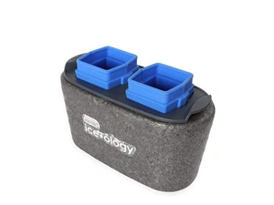 ice•ology Silicone Clear Ice Maker Tray for Crystal Clear Craft Cocktail Ice,... - Picture 1 of 6