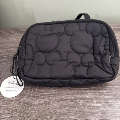 2024 Disney Vera Bradley Mickey Mouse Black Mini Belt Bag Feather Weight NWT - Image 1 of 4