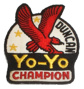 Parche bordado vintage Duncan YoYo Champion (P10) - Imagen 1 de 2