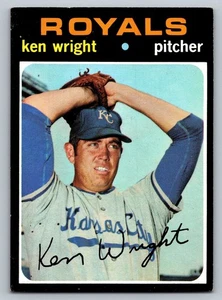 1971 Topps #504 Ken Wright Kansas City Royals Rookie - Picture 1 of 3
