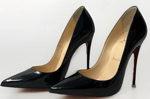 CHRISTIAN LOUBOUTIN So Kate 120 Patent-Leather Pumps (PO1017060) - Picture 1 of 6