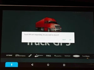 RAND MCNALLY OVERDRYVE 7 OD7 PRO LM TRUCK GPS GPS ERROR AS IS PARTS REPAIR ONLY! - Picture 1 of 4