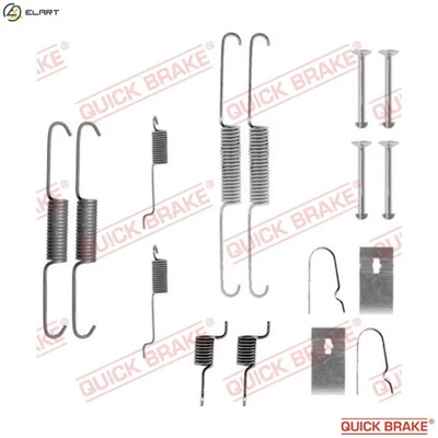 ACCESSORY KIT BRAKE SHOES 105-0811 FOR NISSAN SENTRA/II/Hatchback PRIMERA 1.5L - Image 1 of 4