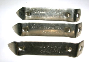 Qty 3 Vintage - Ekco - USA Chicago - "ARCUATE PROFILE" Can Tapper Bottle Openers - Picture 1 of 3