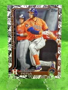 Jermy Pena - Spring Training - 2025 Topps Series 1 #307 Houston Astros - Picture 1 of 11