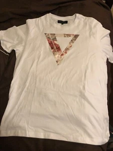 Vie + Riche Paris White Men's Short Sleeve T-Shirt Size XL (fits like L)-RARE!! - Picture 1 of 3