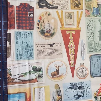 Tela de algodón efímera victoriana al aire libre por yarda x 43 en Cathe Holden Foto 1 de 4