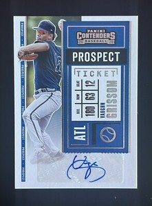 2020 Panini Contenders - Vaughn Grissom - PT2-VG - Prospect Ticket Auto Braves