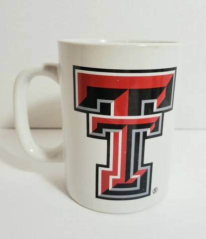 TEXAS TECH 16 Oz MUG~OFFICIALLY LICENSED COLLEGIATE Coffee Cup Cover
