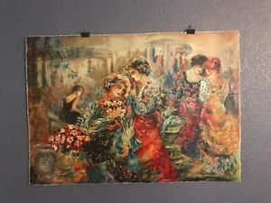 "Garden of Love" ~ S. Francis ~ Signed Serigraph ~9/400 - Picture 1 of 3