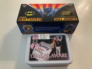 Dale Jarrett Batman 1:32 NIB & 1999 1:64 2 Car Tin Race for a Cure #88 Ford - Picture 1 of 6