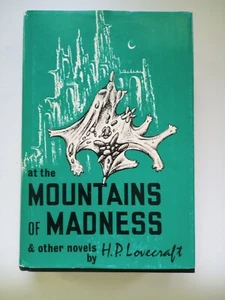 At the Mountains of Madness HP Lovecraft Arkham House 1979/4th printing HC/DJ - Picture 1 of 11
