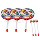 3 Pcs Percussion Drum Colorful Plastic with Knock Hammers for Party Teaching