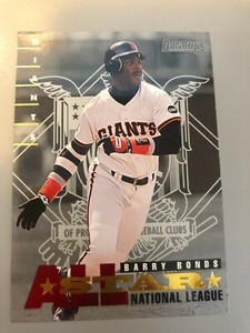 Barry Bonds 1995 Donruss All-Stars National League  #NL-7 Insert Awesome Card 