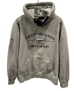 Dolmen Clothing Gray Hooded Sweatshirt Size Youth XL - Picture 1 of 8
