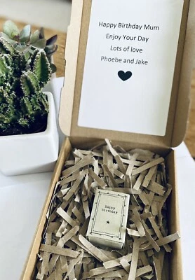 East of India Matchbox Sentimiento Recuerdo Mensaje Regalo Cumpleaños, Boda, Familia Foto 1 de 4