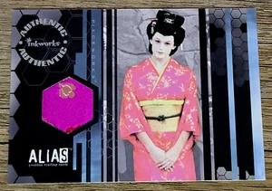 Inkworks Alias Season Two PW4 Jennifer Garner Pieceworks Costume Relic - Picture 1 of 2