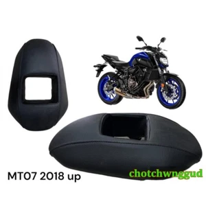 Yamaha MT07 / FZ07 Sedile Posteriore Stunt Passo Pelle Passeggero dal 2018 in poi - Foto 1 di 6