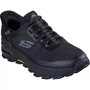 Skechers Max Protect Assembly Textil Herren Schwarz Wanderschuhe Neu - Bild 1 von 5