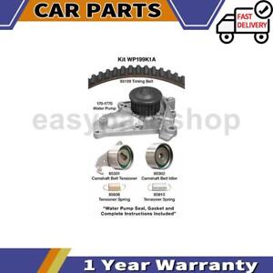 Dayco Engine Timing Belt Kit with Water Pump Fits 2000 2001 1987 Toyota Camry
