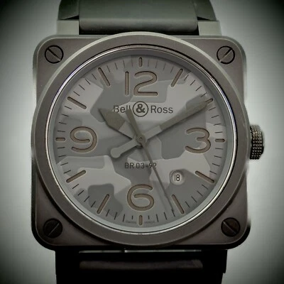 Bell & Ross BR 03-92 Black Camo Ceramic Limited Release 42mm Full Set - Image 1 of 4