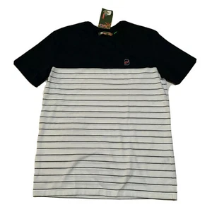 Camisa a rayas azul y blanca Bench Manila para hombre talla XL nueva con etiquetas - Imagen 1 de 5