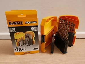 DEWALT DT4957 29PCE EXTREME COBALT HSS E METAL DRILL BIT SET - Picture 1 of 1