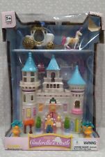 2005 Boley Cinderella's Castle Princess Mini Fold Out Playset w/ Accessories NOS