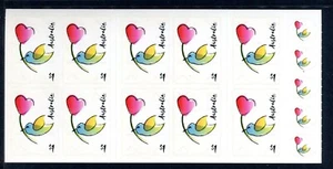Australia - 2019 Moments to Treasure - $1 Love Birds Booklet of 10 MNH - Picture 1 of 2