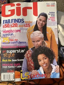 RARE PREMIERE Issue of GIRL Magazine Fall 1998 SUPERSTAR STYLE - Bild 1 von 5
