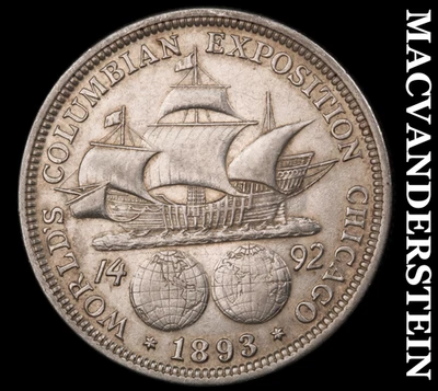 1893 Columbian Expo Commemorative Half Dollar - Scarce  High Grade  #F8910 - Image 1 of 2