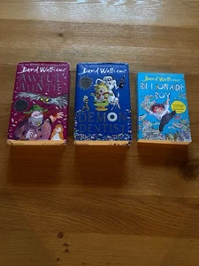 David Walliams Hardback Bundle: Awful Auntie, Demon Dentist, Billionaire Boy - Picture 1 of 10