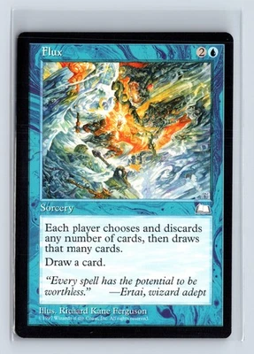 (2x) FLUX – MTG Magic the Gathering Card – Weatherlight – Common - Image 1 of 4