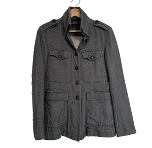 Rag And Bone Jacket Women Small Grayish Green Utility Military - Picture 1 of 14