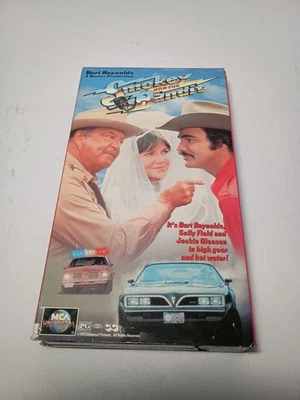 Smokey and the Bandit VHS 1977 1996 Burt Reynolds Sally Fields  - Image 1 of 4