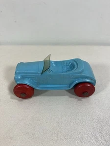 Stasco USA Celluloid with Wood Wheels Convertible Toy Car - Picture 1 of 8