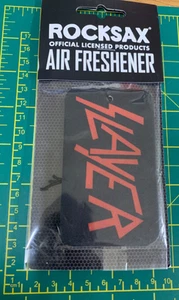 SLAYER CLASSIC RED LOGO AIR FRESHENER OFFICIALLY LICENSED - Picture 1 of 7
