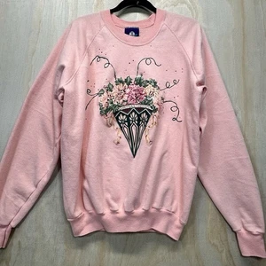 Vintage 90er J E Morgan rosa Pullover Gr. XL - Bild 1 von 8