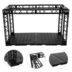 Piattaforma espositore figure palcoscenico: espositore bambole da tavolo scaffale base hobby - Foto 1 di 12